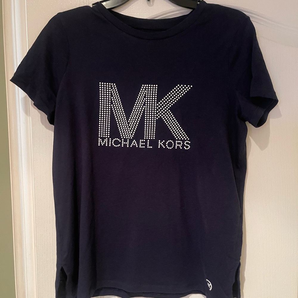 Michael Kors Navy T-shirt (used) Good Condition Size M